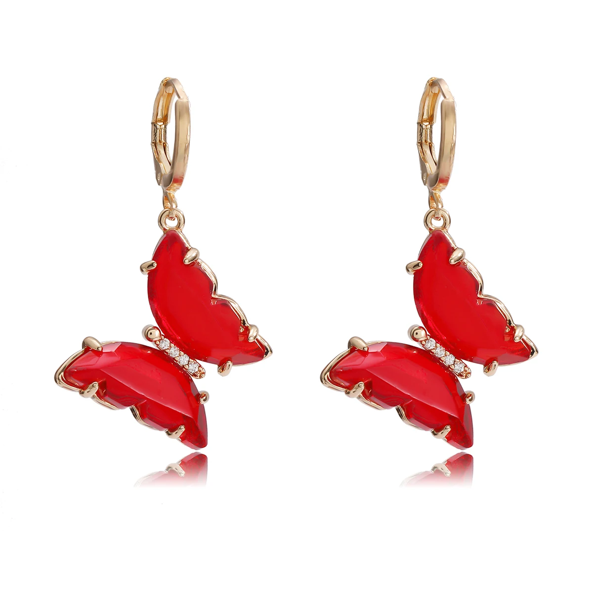 

Fashion simple trendy female butterfly earrings women earrings jewelry
