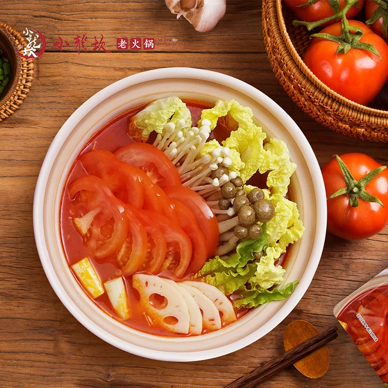 
Xiaolongkan Tomato Hot Pot Seasoning Condiment Hotpot Sauce 