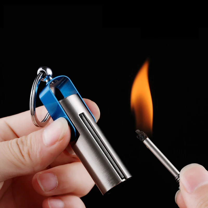 

Retro Kerosene Lighter Windproof Million Match Lighter Waterproof Kerosene Oil Flint Fire Starter