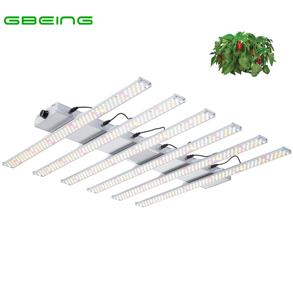 Hot sale lled f6040 full spectrum t8 full spectrum 3500K 6500K samsung led grow light 400W strip led set