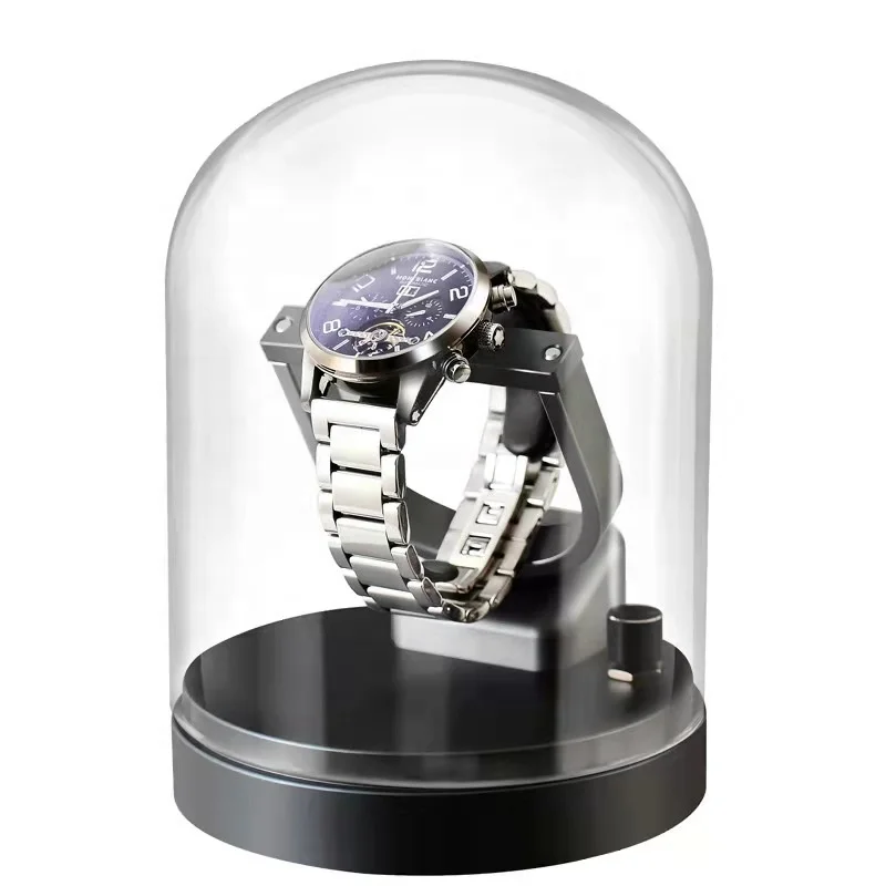 

2021 exclusive design metal mechanical watch winder super silent motor