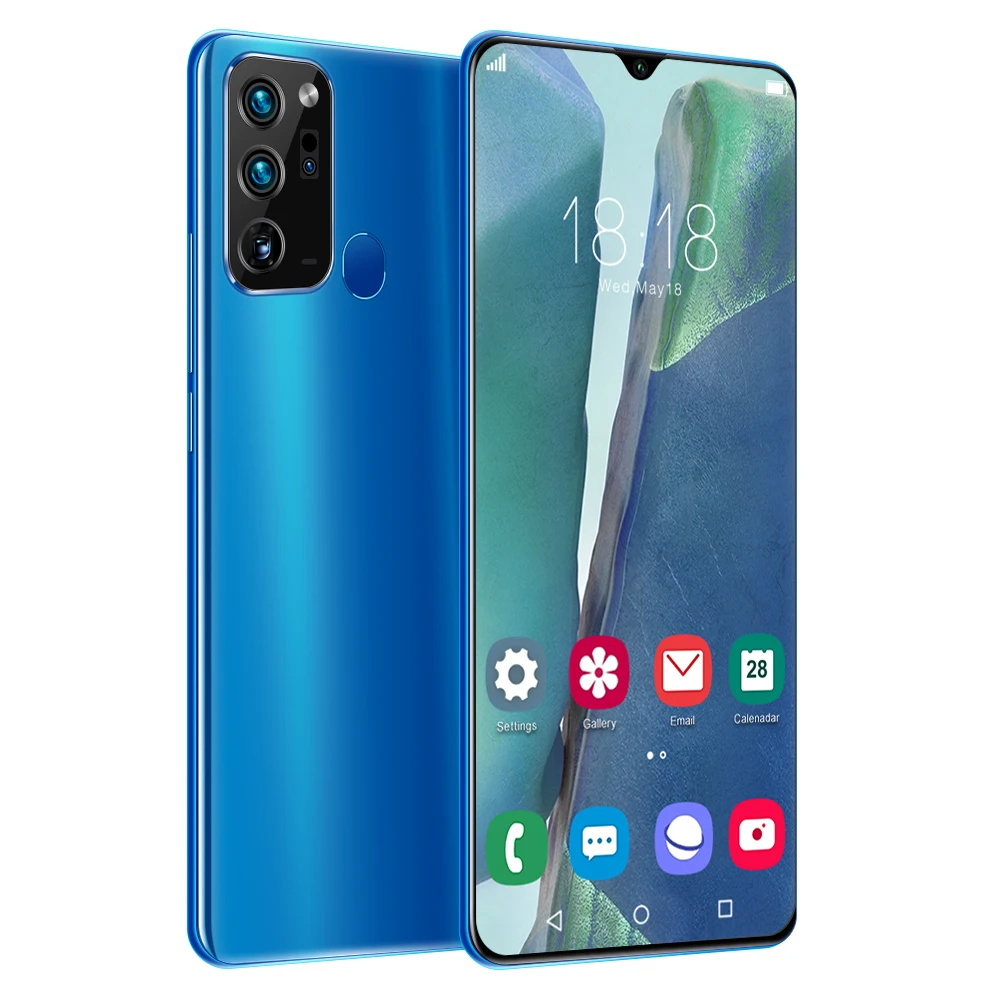 

6.6 Inch Big Screen Mobile Phone 8+256GB Large Memory 10 Core Smartphone 5G Android Smart Cell Phone