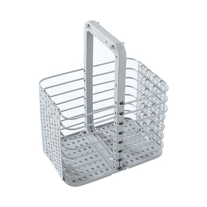 

Household Plastic Foldable Dirty clothes laundry Basket In Bathroom