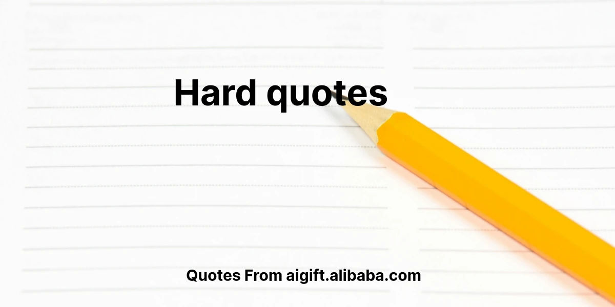 hard quotes