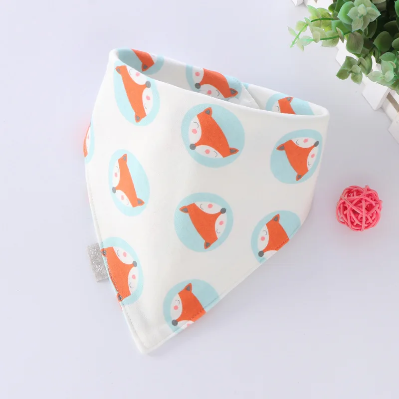 

Baby saliva towel baby triangle scarf children cartoon bib eating pocket