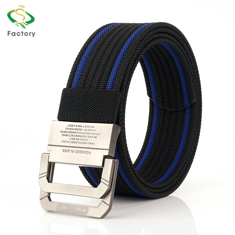 men's cotton belt with loop buckle