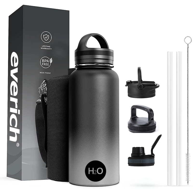 

2022 Amazon top seller New Low cost Bpa Free Wholesale Gym Drink Sports Water Bottle With Wide Mouth Straw Lid, Customized color