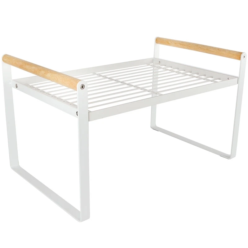 

PINPINFAMILYHot selling kitchen sorting rack wholesale countertop desktop sundries rack countertop drain storage rack, Brown