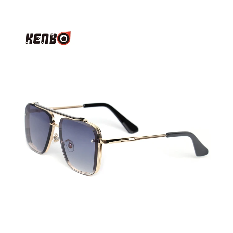 

Kenbo High Quality Square Sunglasses Men 2020 New Style Metal Frame Custom Design Fashion Sun glasses
