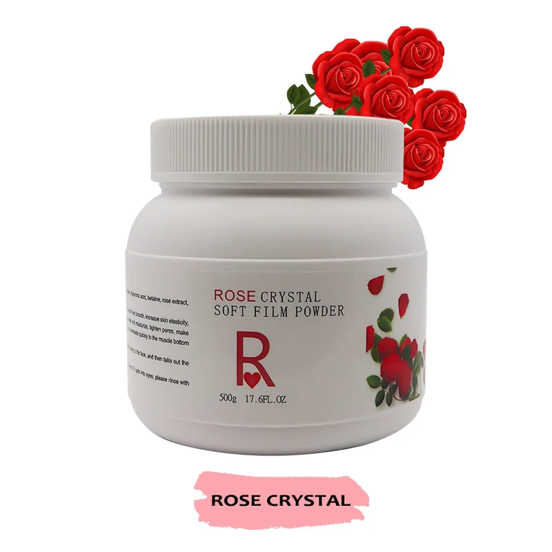 

Natural Safety Skincare Private Label Keep Skin Healthy Hydro Jelly Face Mask Jelly Facial Mask Rose Crystal Mask Powder, As picture