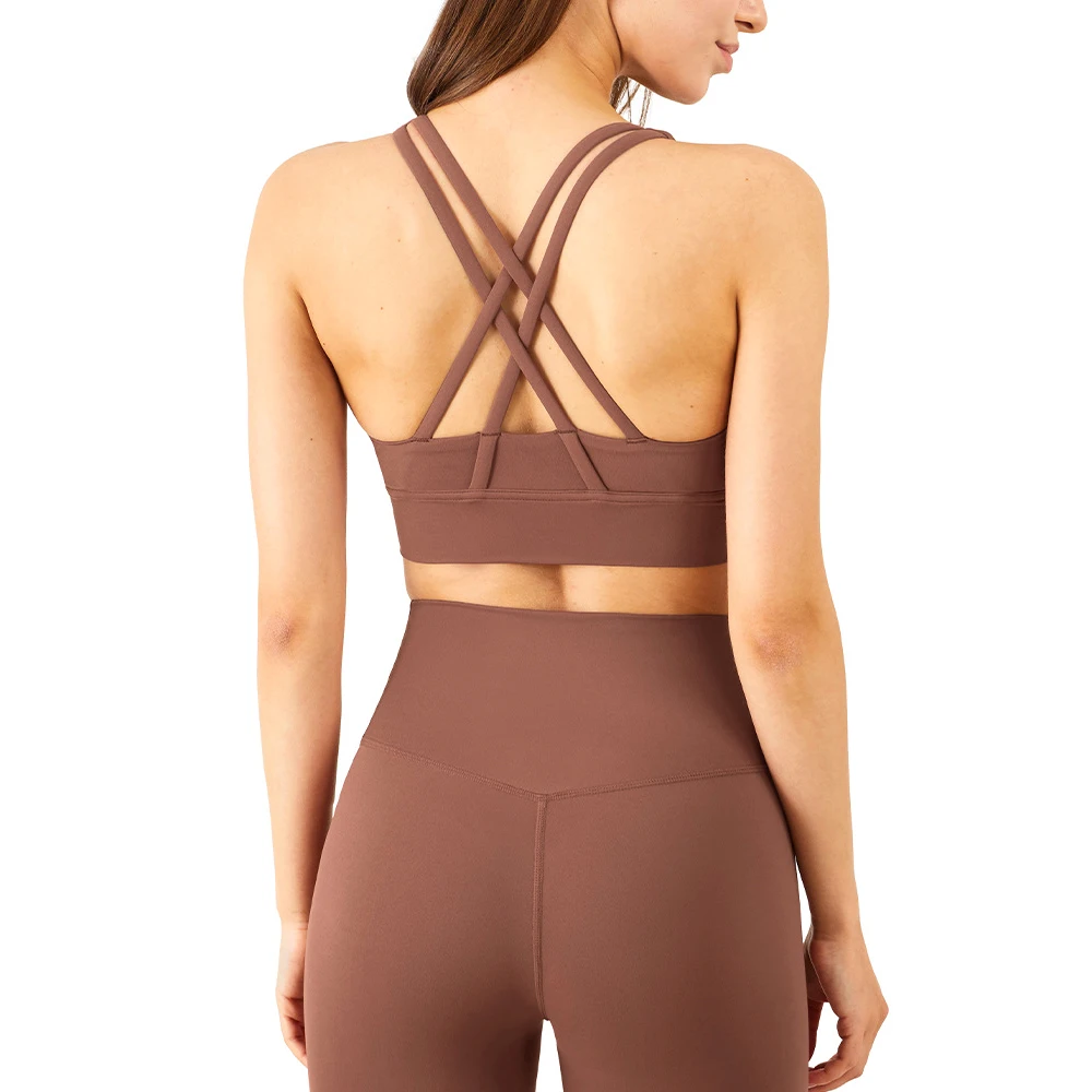 

Women Soft Slim Fit Quick Dry Comfortable Leggings and Bra Yoga Set