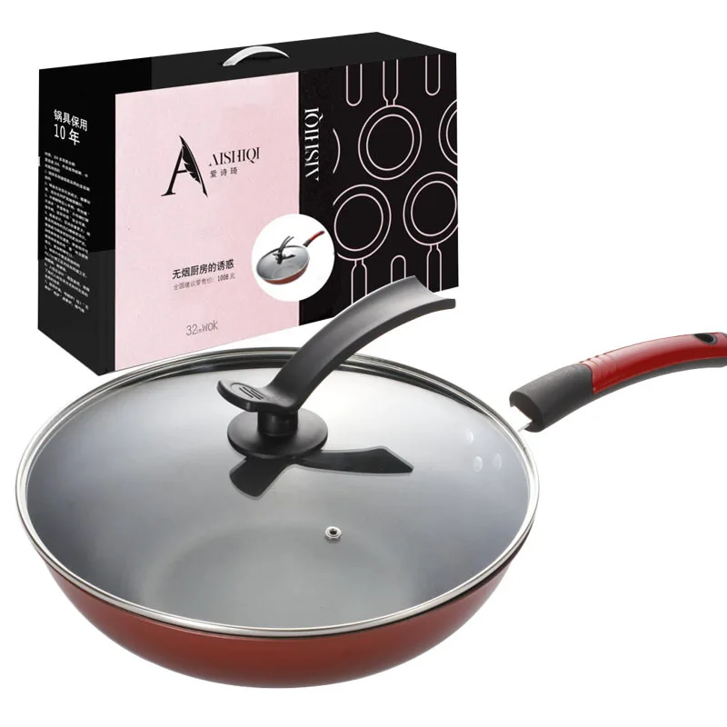 

kitchen accessories custom for restaurant use forgestainless steel non stick fry pan, Picture