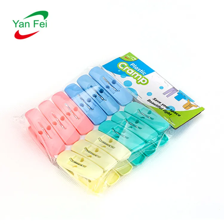 

6.3cm Colored Clothespins Clothes Pegs Fashion Colors Plastic Clothes Peg Plastic Cloth Clamp Useful Clips Peg Mould, Blue,pink,green,yellow