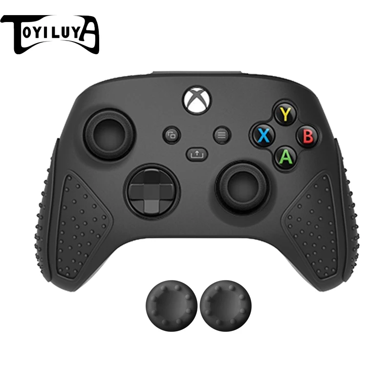 

TOYILUYA 4 color Anti-Slip Housing Silicone Case accessories for XBOX Series X Game Handle Skin Cover for XBOX Gamepad