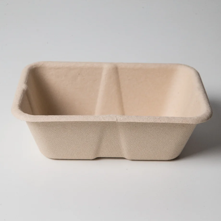 

470ml Wholesale Disposable Single Compartment Disposable Food Lunch Box, Brown