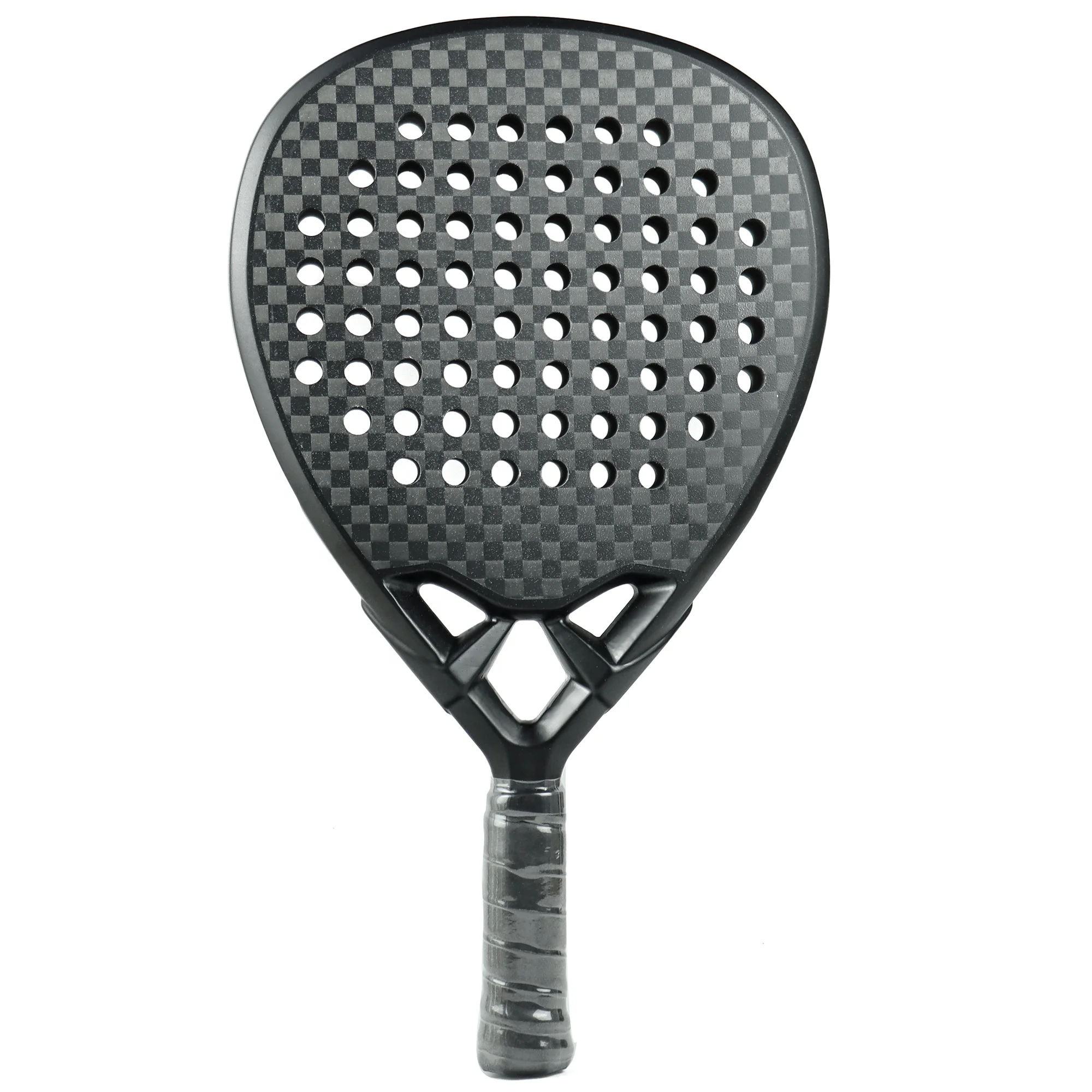 

AMA SPORT Amazing Design P90 Model Diamond Shape 12K Carbon Fiber Padel Racket Tennis Racquet Professional CN Manufacturer