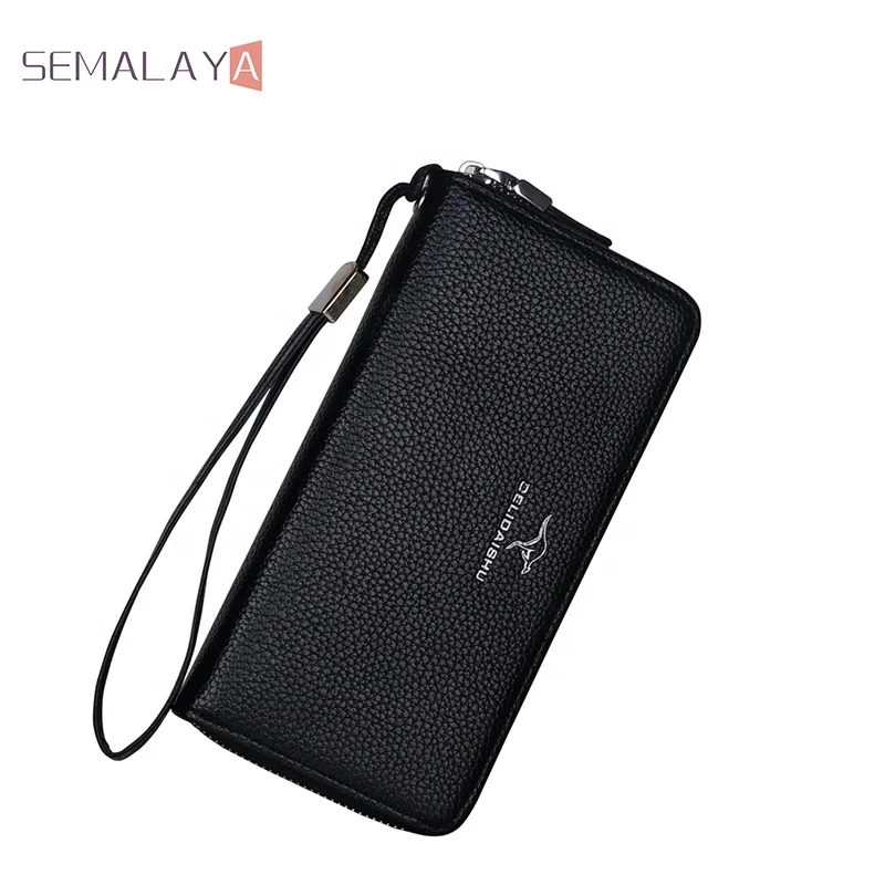 

2021 trend fashion casual high quality men's wallet PU Leather Card Holder Wallet