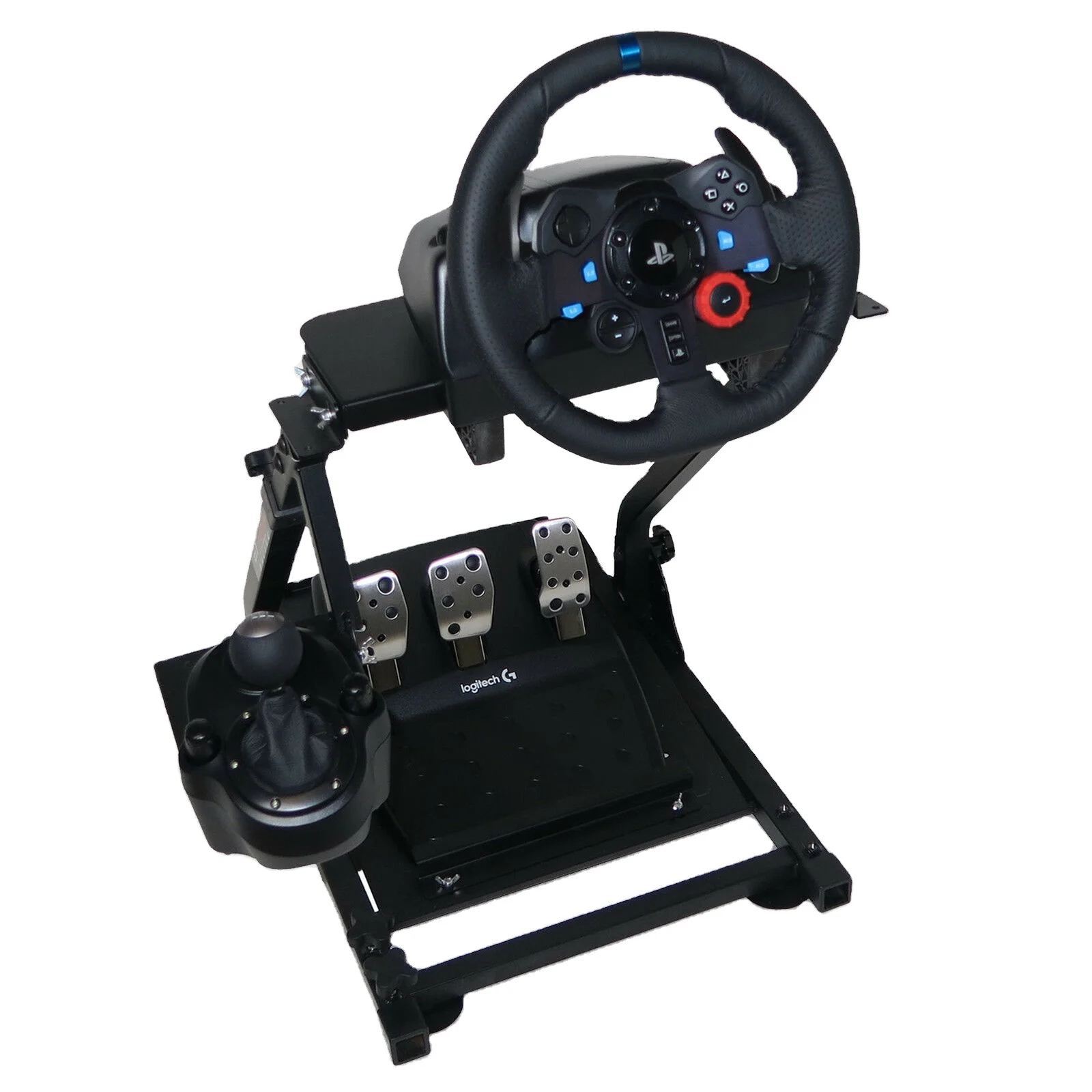 

Racing Simulator Steering Wheel Stand G29 Thrustmaster T300RS pc gamer