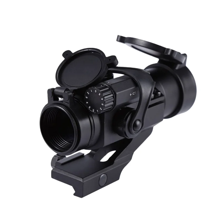 

Hot Sale Hunting Riflescopes 30mm M2 Sighting Telescope Laser Gun Sight with Reflex Red Green Dot Scope for Picatinny Rail, Black
