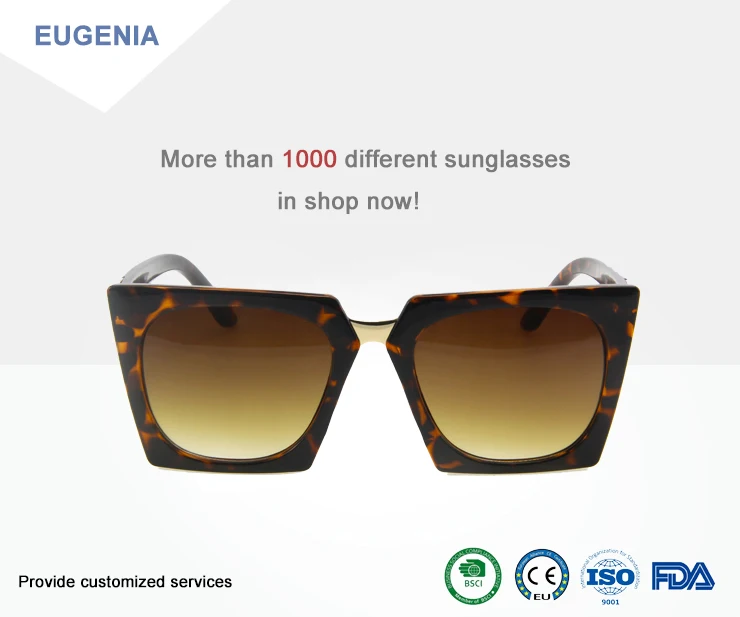 popular square rimless sunglasses quality assurance for Fashion street snap-3