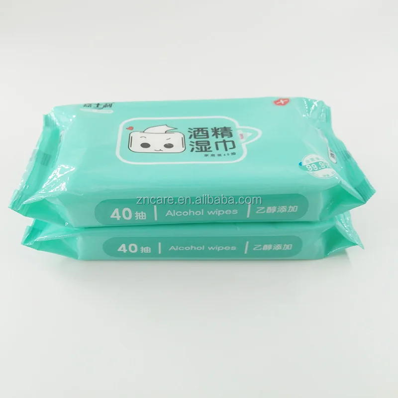 

OEM wholesale disinfection alcohol hand sanitizing wipes hot sale non woven fabric for wet wipes