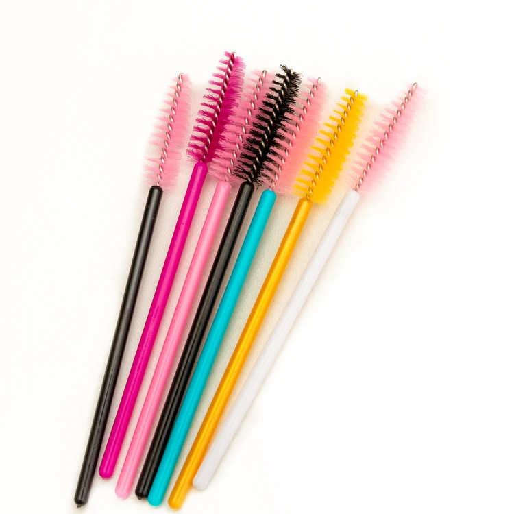 

2021 Nylon Brush head Disposable Mascara Wand Eyelash Makeup Brush Lash Brush, Various