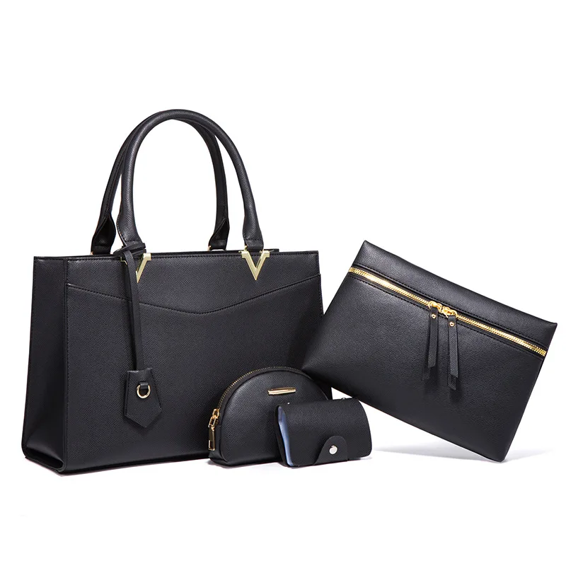 

wholesale cheap ladies pu leather card Pocket bag hand bags handbag with custom logo, Black, crimson, apricot, brown