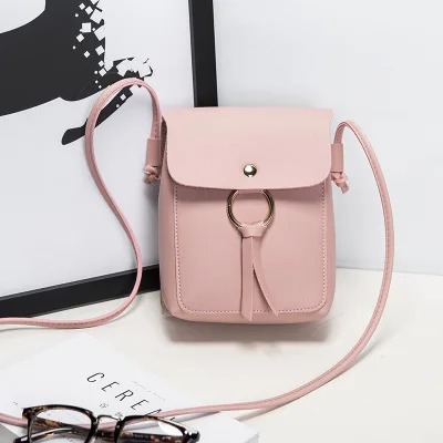 

Hot Sales Fashion Shoulder Small Bag Pu Leather Mini Phone Bag Ladies Crossbody Bags Designer for Women