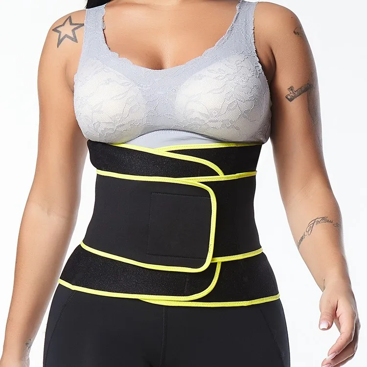 

New Printing Logo Private Label Women Slimming Workout Compression Neoprene Waist Trainer, Customized color