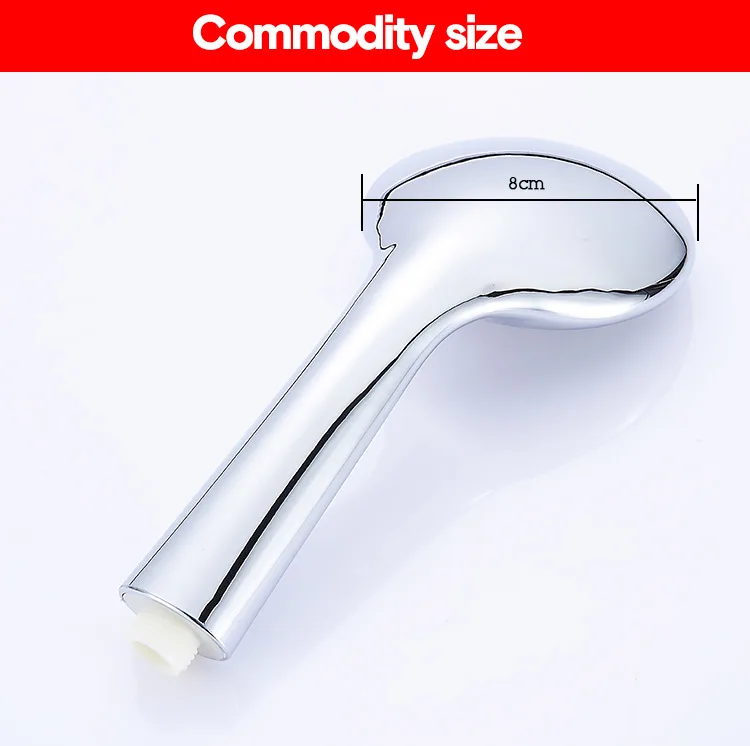 Hot Sale Abs Plastic Watermark Bathroom Rainfall Hand Shower Hand Held