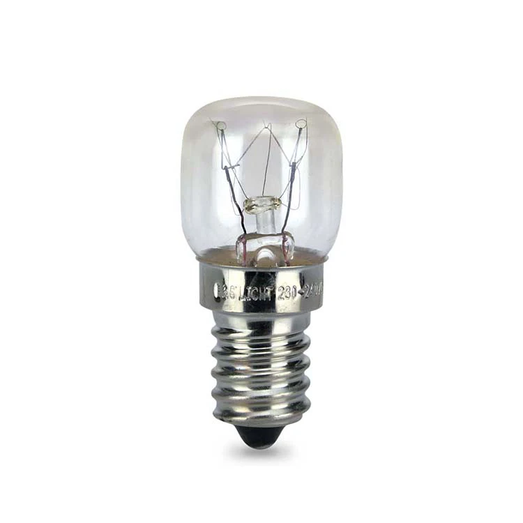 220V-240V High Temperature Edison Lamp T22 T25 15W E14 Oven Incandescent light Bulb , INC-MINI-E14