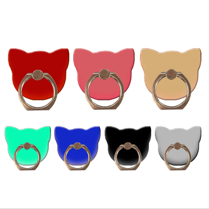 

Popular Bear-shaped Ring Holder Blank Mobile Popular Phone Finger Grip Socket With Stand