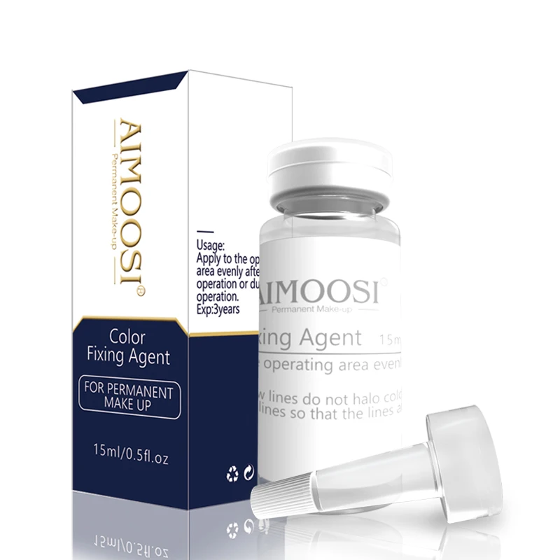 

Aimoosi Color Fixing Agent Eyebrow& Lips&Eyeliner Microblading Permanent Makeup Tattoo