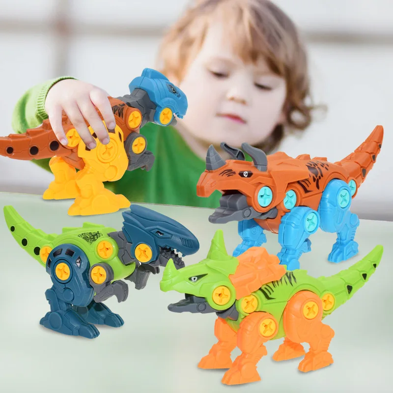 DIY Disassembly Assembly Take Apart Dinosaur Toy Set Toys Children Kids Gift 