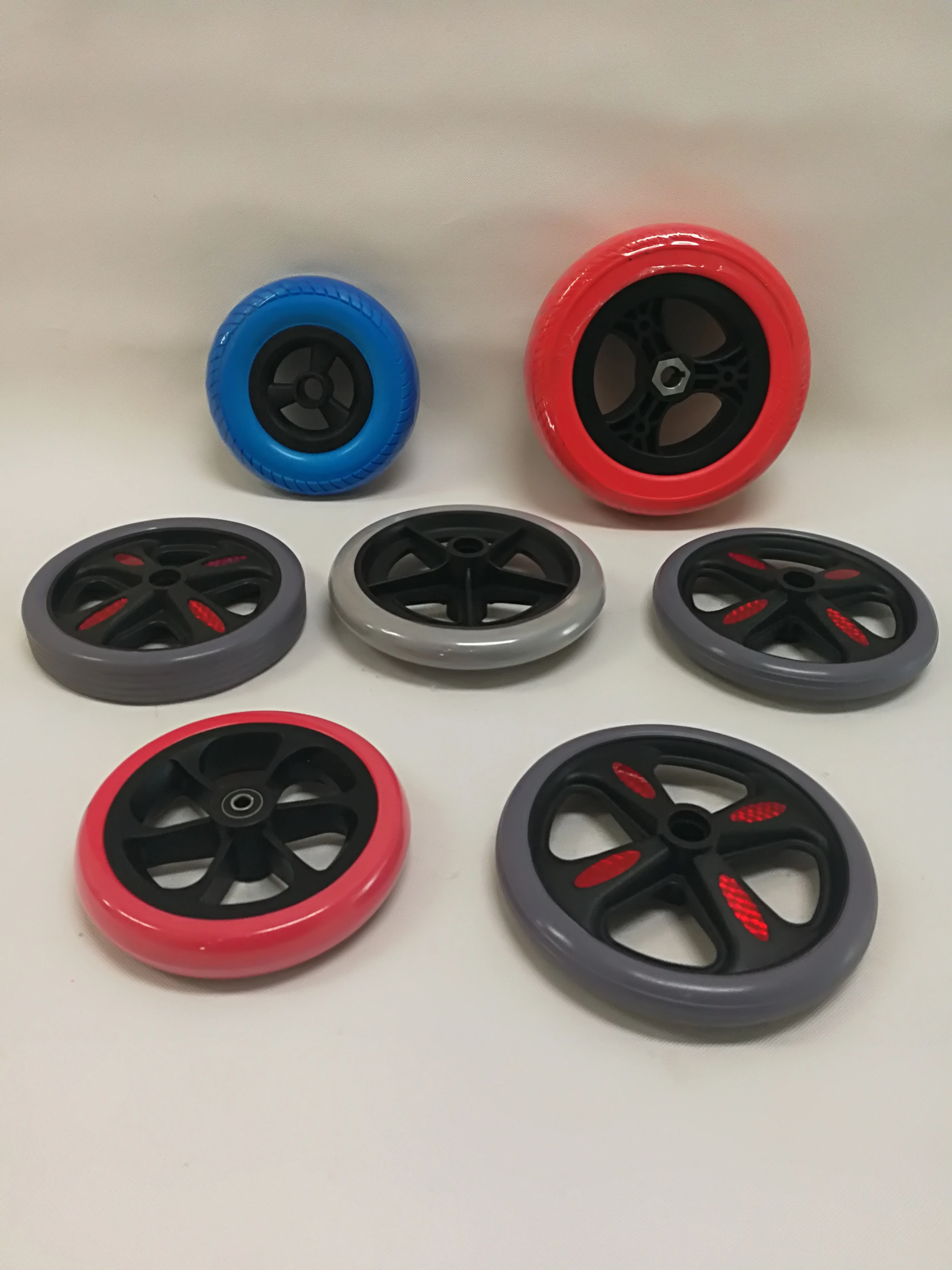 
Powered wheelchair parts polyurethane wheelchair accessories 
