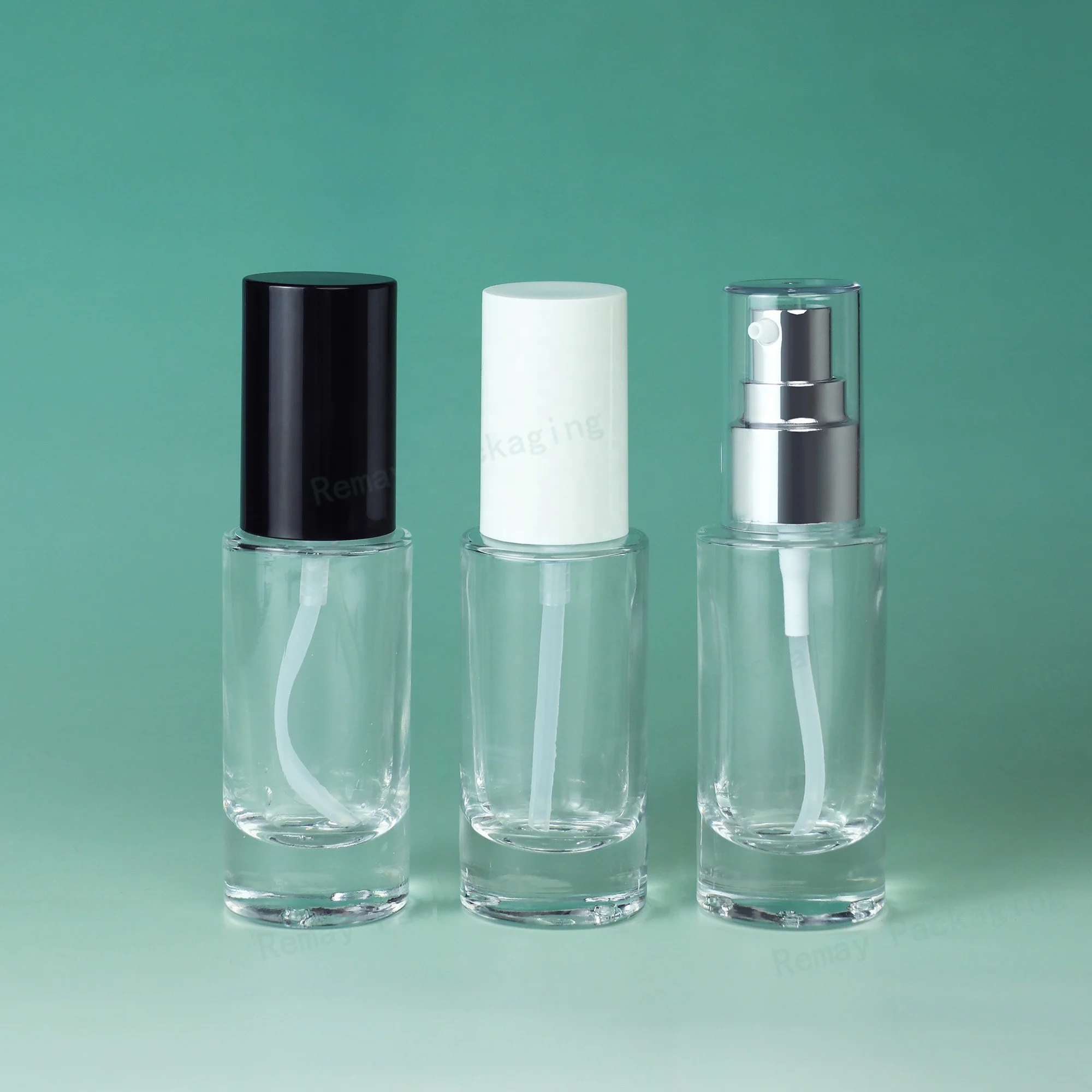 Thick Bottom Glass 20ml 30ml 35ml Skin Care Serum Bottle 20ml 30ml 35ml Glass Bottle for Lotion