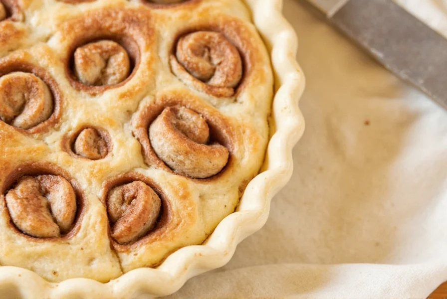 cinnamon roll pie crust