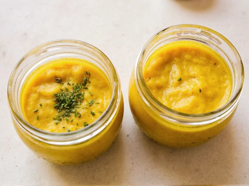 Homemade mustard ingredients in mason jars