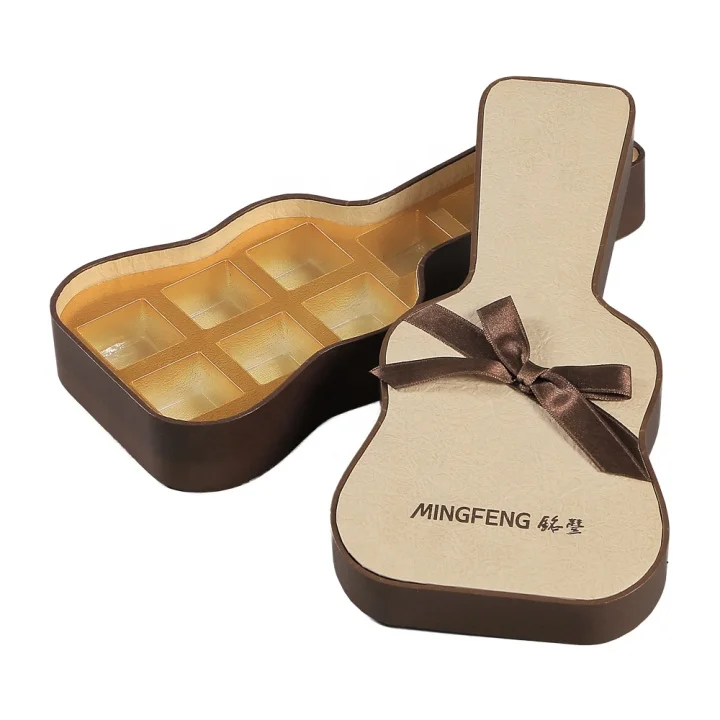 
High-grade Paper and Leather Chocolate Box Food Packing Gift Box 
