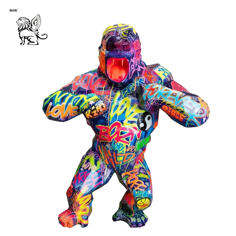 life size resin gorilla