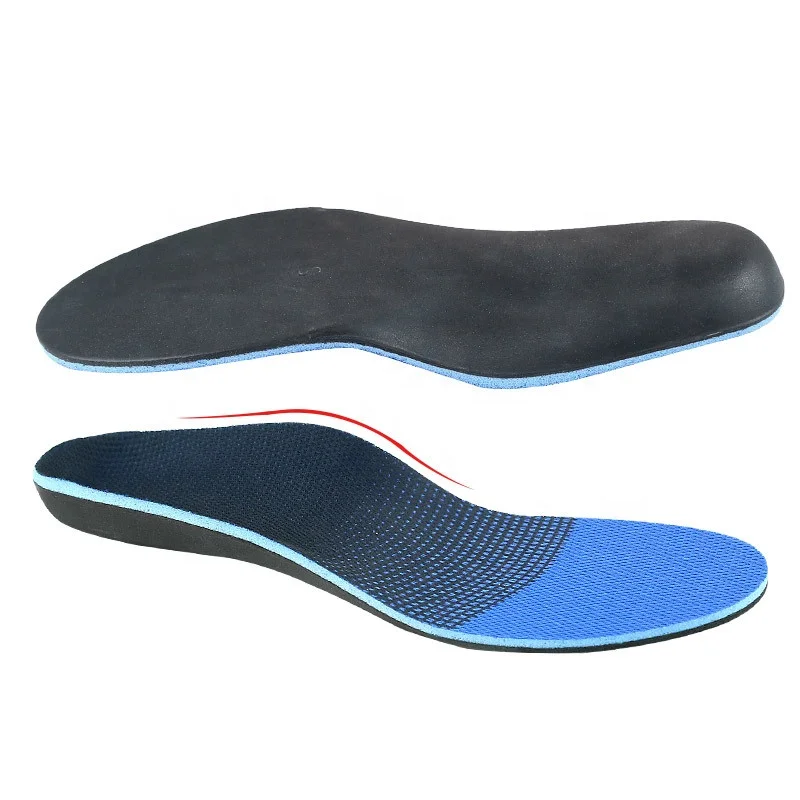 

Amazon Hot sale Insole supplier plantar fasciitis shock absorb high arch support orthopedic sport shoes insole for flat foot