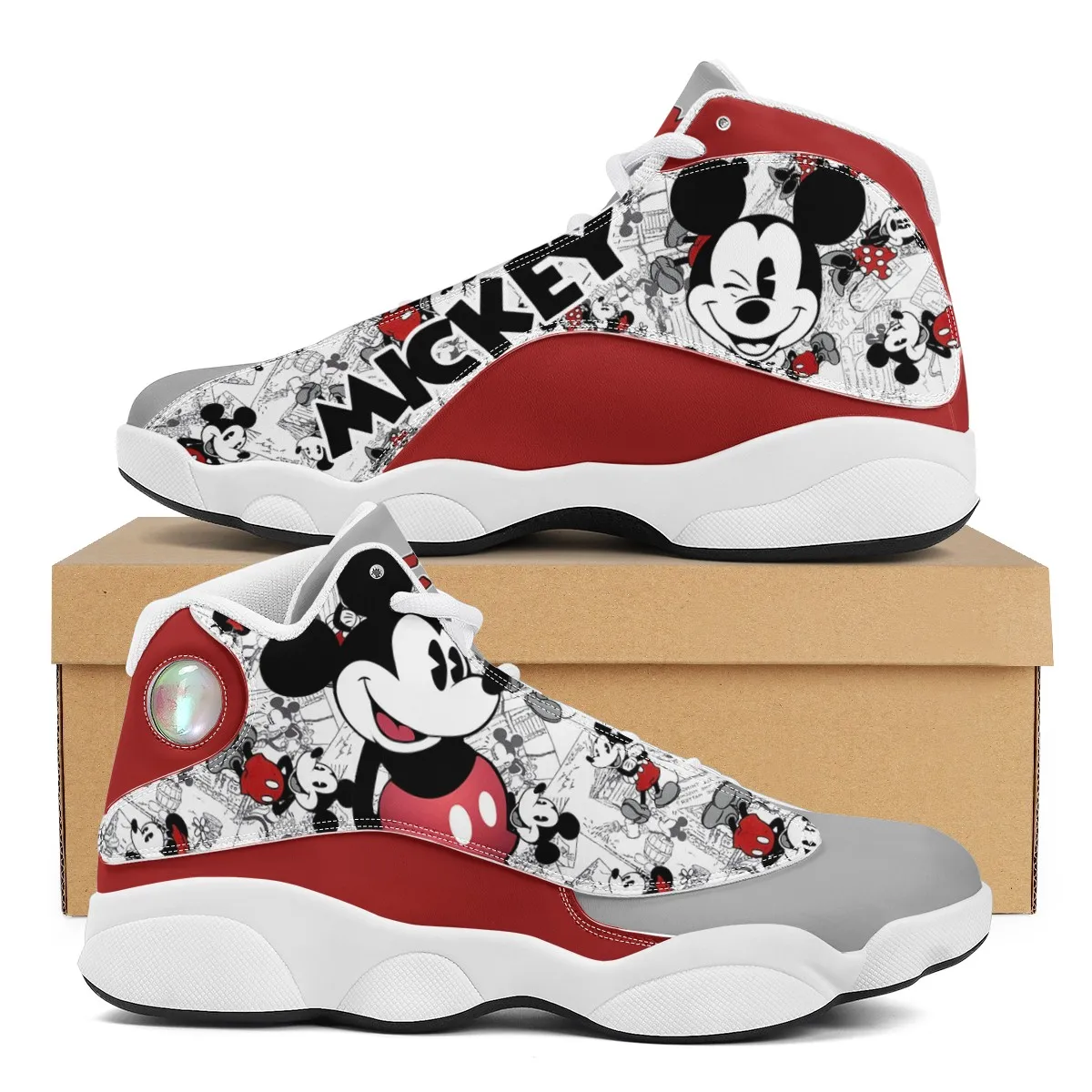

Drop Shipping Custom Cartoon Print Design Kids Sneakers Fashion Sport Sneakers Unisex Breathable Casual Shoes