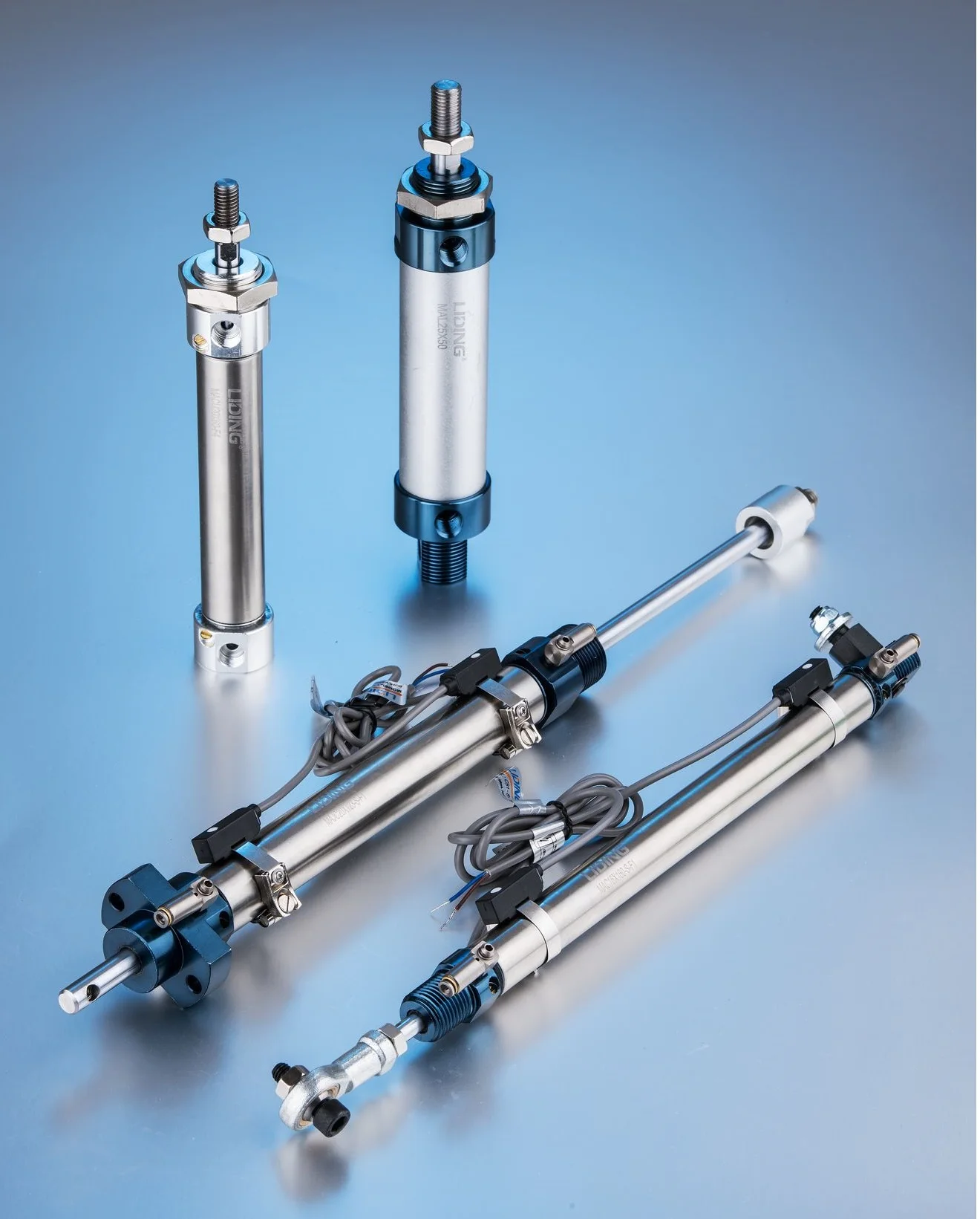 
LIDING Brand MAL series aluminium Double-acting air pistons Small Pneumatic Air Cylinder 