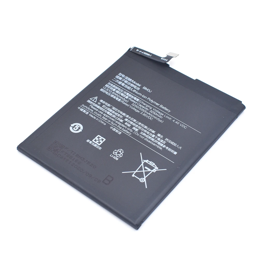 

2020 NEW For Xiao Mi Original Replacement Phone Battery BM3J For Xiaomi 8 Lite MI8 Lite Authentic Rechargeable Battery 3350mAh