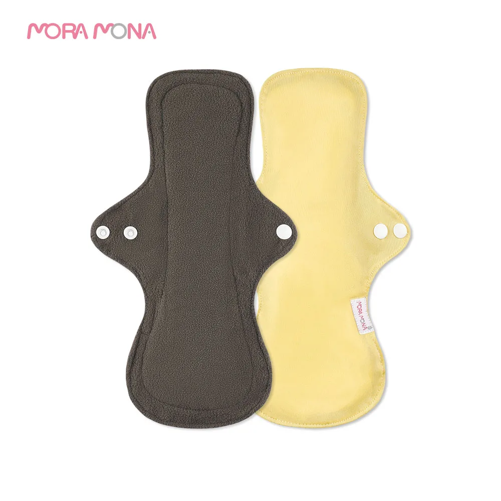 

Moramona Bamboo Sanitary Napkins  Reusable Menstrual Cloth Pads feminine hygiene Sanitary Napkins, Colorful