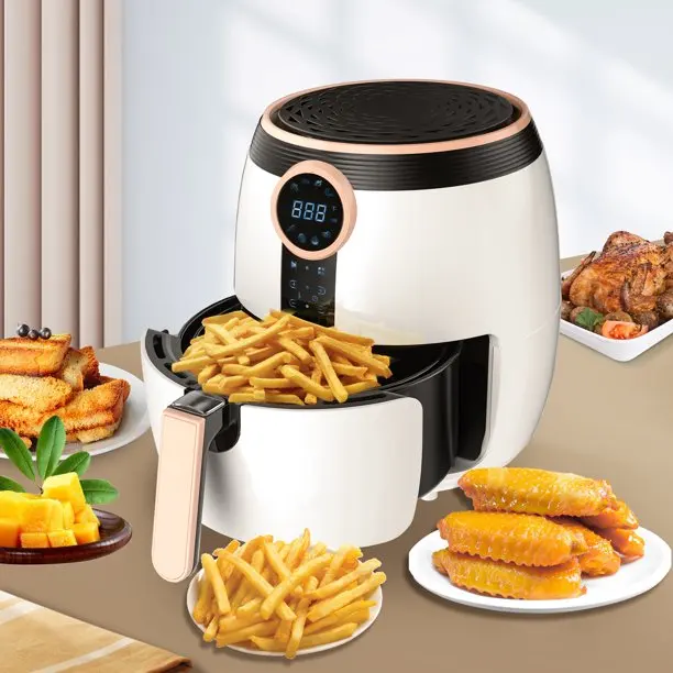 

Electric Hot Air Fryers Oven Oilless Cooker with Digital LCD Screen Rozmoz Air Fryer