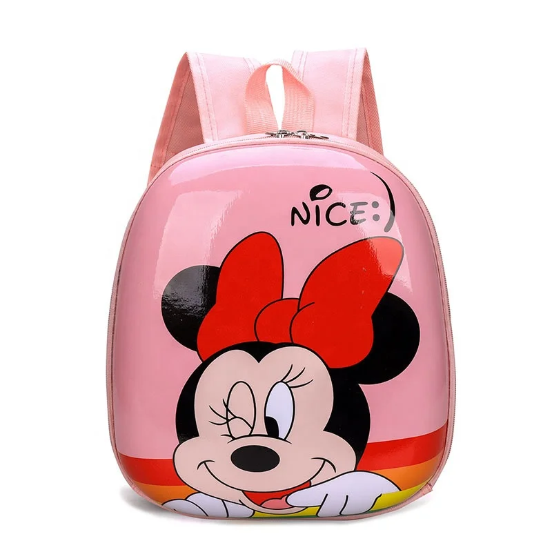 

2022 3D Cartoon eggshell Animal Mickey Mouse Schoolbag Elsa Children's Hard Shell Anime lovely Collection Kids Kindergarten Bags