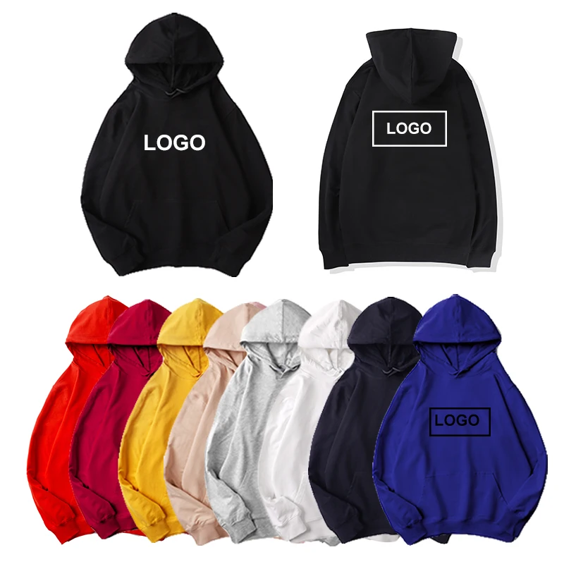 

Wholesale Sublimation Pullover Logo Printing OEM Embroidery Unisex Blank Plain Sweatsuit Tracksuit Custom Men's Hoodies
