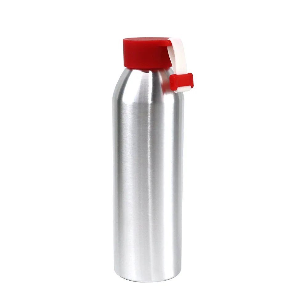 

600ml Customized Promotional Drinking Bottle Aluminum Sports Water Bottle/Aluminum Water Bottle With Rope, Available colors or custom colors