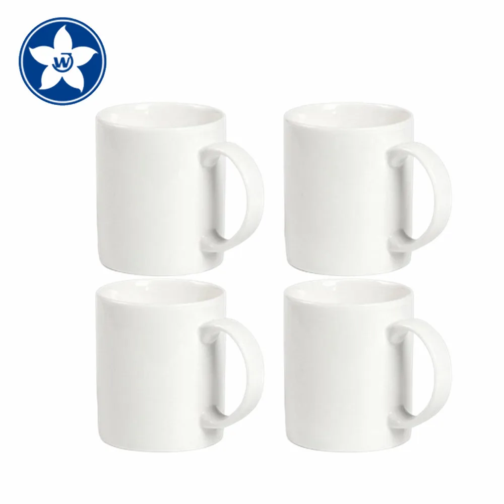 Plain White Ceramic Sublimation Mug 11oz Blanks Ceramic Sublimation